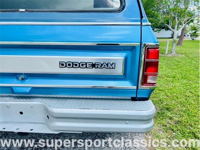 1986 Dodge Ramcharger (CC-1744038) for sale in Largo, Florida