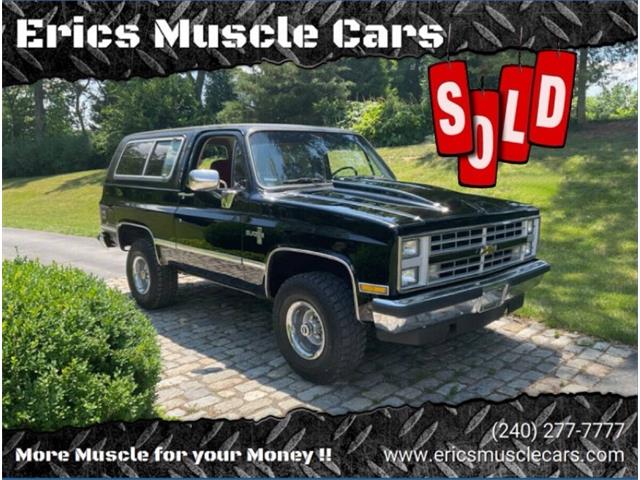 1987 Chevrolet Blazer (CC-1745618) for sale in Clarksburg, Maryland