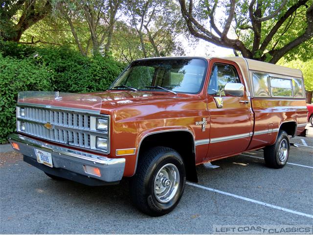 1982 Chevrolet C/K 10 (CC-1746006) for sale in Sonoma, California