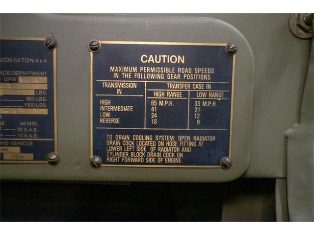 1942 Ford GPW (CC-1747582) for sale in Kentwood, Michigan