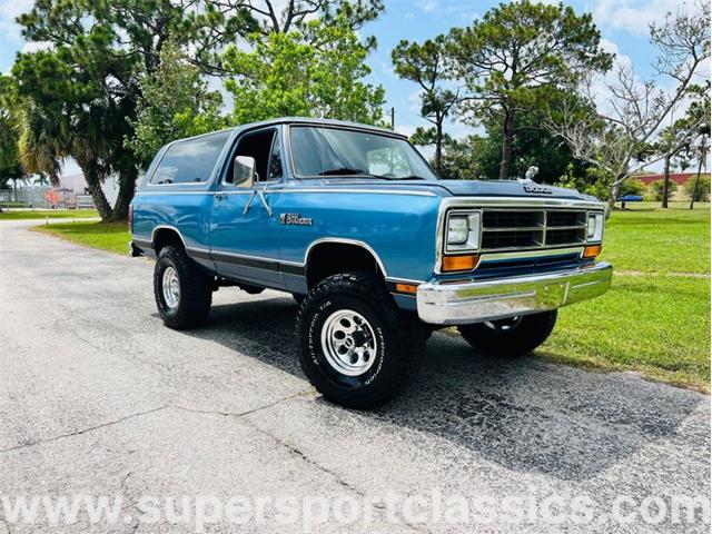 1986 Dodge Ramcharger (CC-1748872) for sale in Largo, Florida