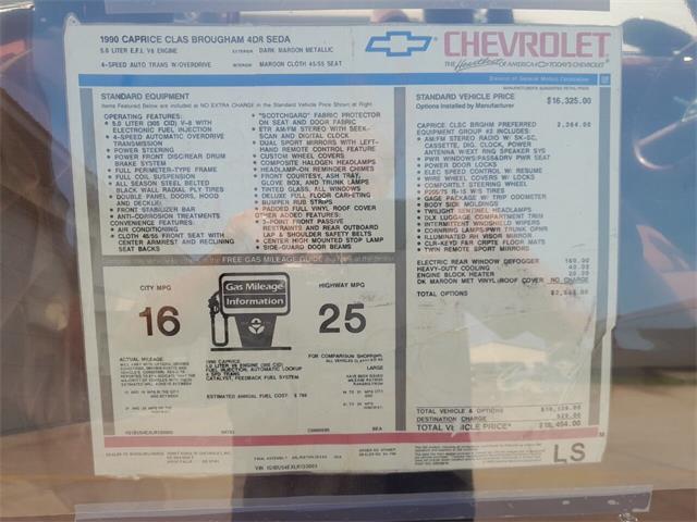 1990 Chevrolet Caprice (CC-1749387) for sale in Sioux Falls, South Dakota