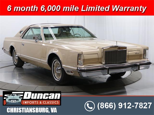 1979 Lincoln Mark V (CC-1749616) for sale in Christiansburg, Virginia