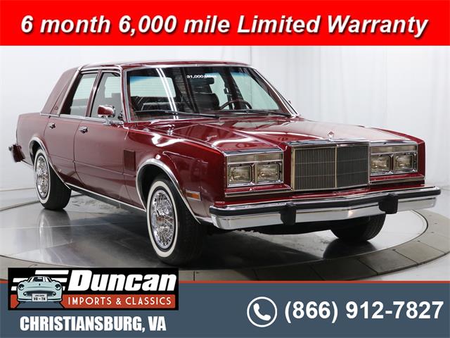 1987 Chrysler Fifth Avenue (CC-1749666) for sale in Christiansburg, Virginia