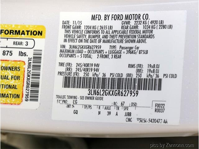 2016 Lincoln MKZ (CC-1749770) for sale in Addison, Illinois