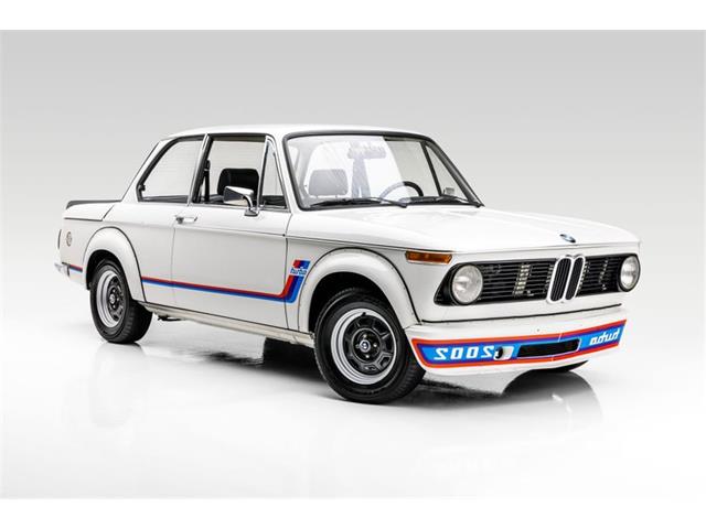 BMW 2002 Turbo Blanche Déco 1973 1/18 MCG