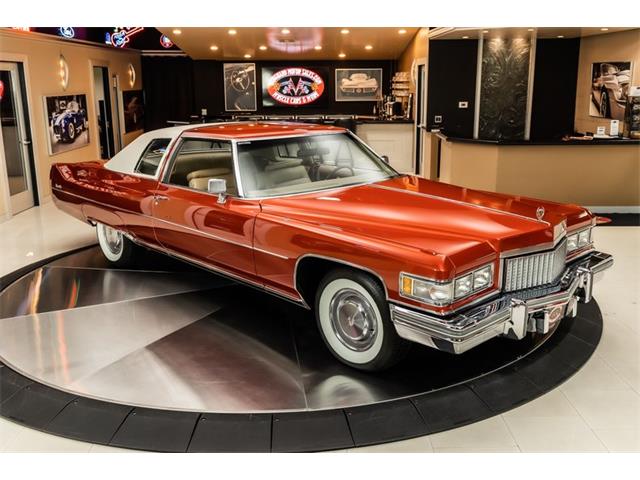 1975 Cadillac Coupe DeVille (CC-1751630) for sale in Plymouth, Michigan