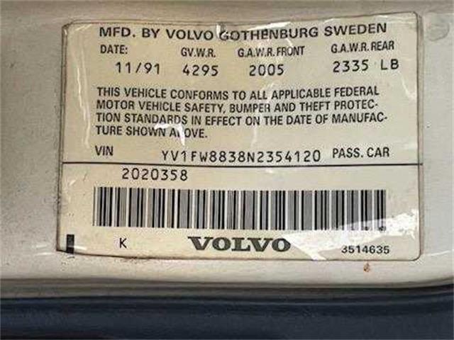 1992 Volvo 740 (CC-1751740) for sale in Midlothian, Texas
