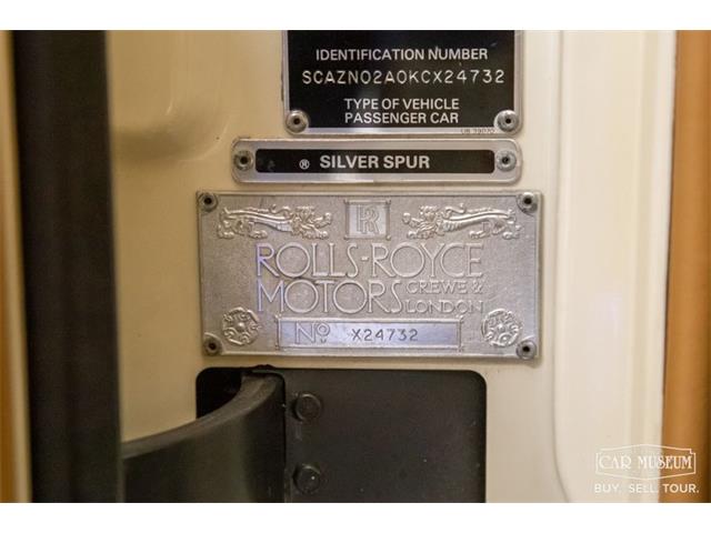 1989 Rolls-Royce Silver Spur (CC-1752031) for sale in St. Louis, Missouri