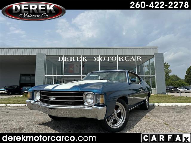 1972 Chevrolet Chevelle (CC-1752138) for sale in Fort Wayne, Indiana