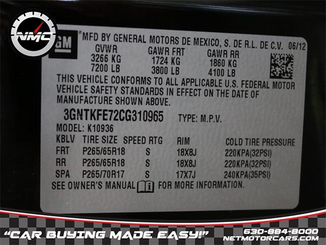 2012 Chevrolet Avalanche (CC-1752274) for sale in Addison, Illinois