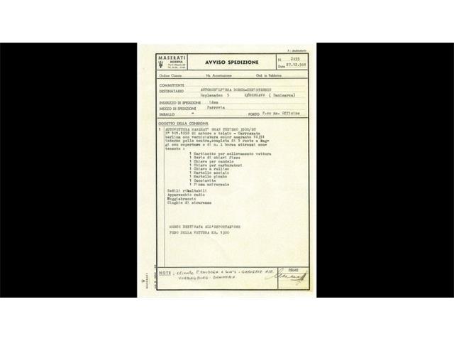 1962 Maserati 3500 (CC-1752575) for sale in Monterey, California