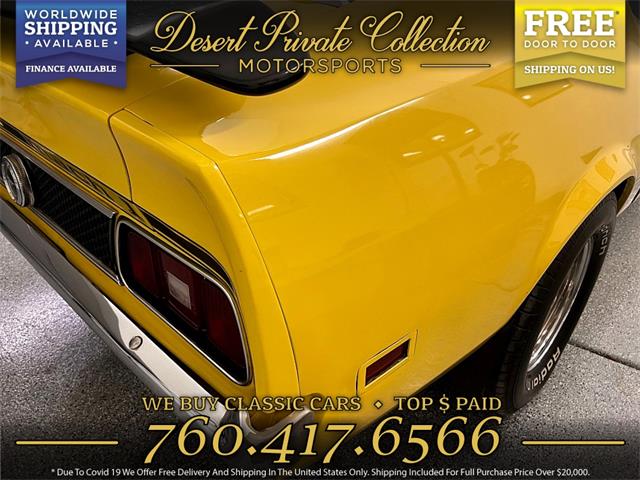 1971 Ford Mustang Mach 1 (CC-1753980) for sale in Palm Desert , California