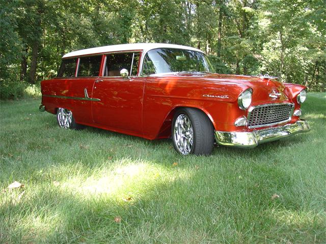 1955 Chevrolet 2-Dr Wagon (CC-1754460) for sale in scipio, Indiana