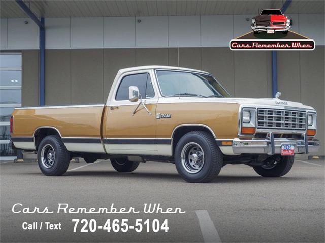 1985 Dodge D100 (CC-1755718) for sale in Englewood, Colorado