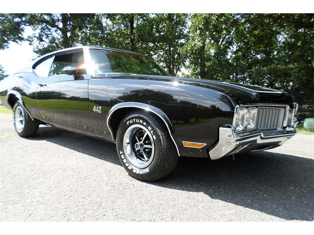 Modèle Réduit 1/24 Oldsmobile 442 1970 - Franklin Mint - Neuf En Boîte Avec Certificat