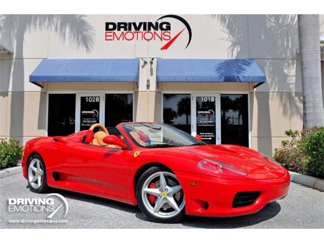 2001 Ferrari 360 Spider (CC-1757378) for sale in West Palm Beach, Florida