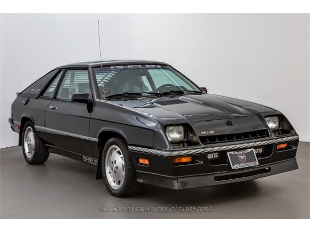 1987 Dodge Charger (CC-1757693) for sale in Beverly Hills, California