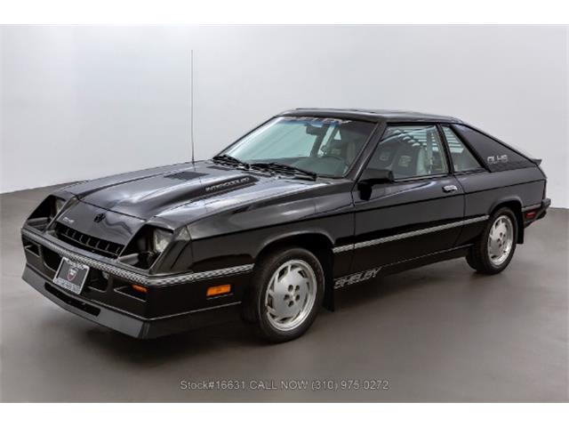 1987 Dodge Charger (CC-1757693) for sale in Beverly Hills, California