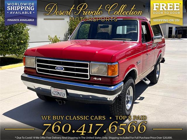 1990 Ford Bronco (CC-1757810) for sale in Palm Desert , California