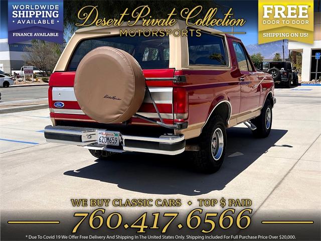 1990 Ford Bronco (CC-1757810) for sale in Palm Desert , California