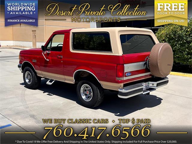 1990 Ford Bronco (CC-1757810) for sale in Palm Desert , California