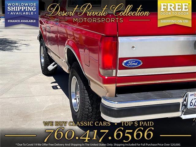 1990 Ford Bronco (CC-1757810) for sale in Palm Desert , California
