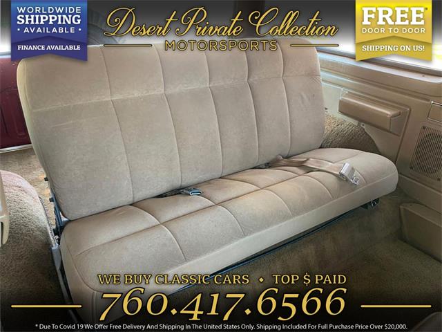1990 Ford Bronco (CC-1757810) for sale in Palm Desert , California