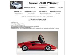 1987 Lamborghini Countach (CC-1758333) for sale in Houston, Texas