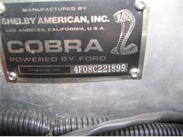 1955 Shelby Cobra (CC-1759553) for sale in Cadillac, Michigan