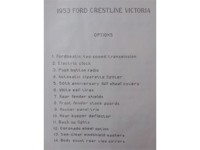 1953 Ford Crestline Victoria (CC-1762248) for sale in Catharpin, Virginia