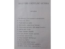 1953 Ford Crestline Victoria (CC-1762248) for sale in Catharpin, Virginia