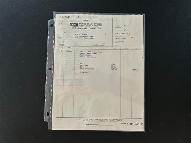 1977 GMC Sierra Grande (CC-1763874) for sale in North Royalton, Ohio