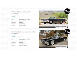 1961 Lincoln Continental (CC-1765629) for sale in Richmond, Illinois