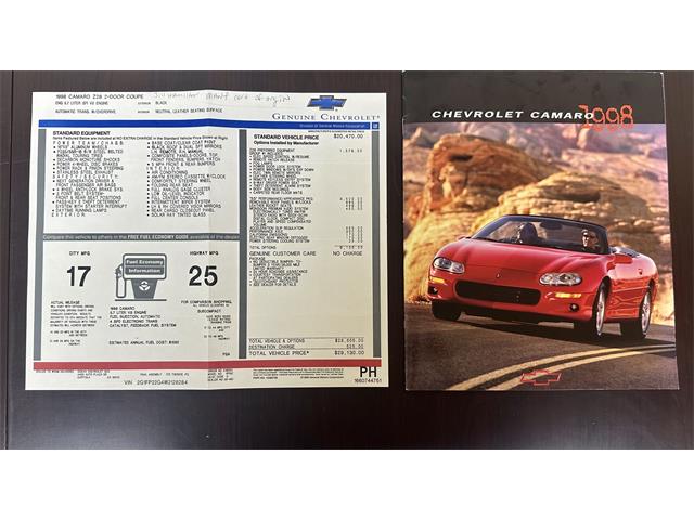 1998 Chevrolet Camaro SS (CC-1767307) for sale in Sherman, Texas