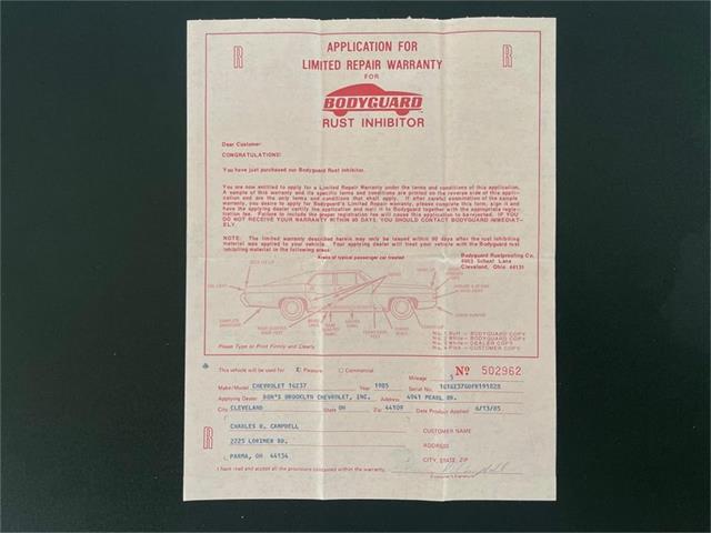1985 Chevrolet Monte Carlo SS (CC-1767430) for sale in North Royalton, Ohio