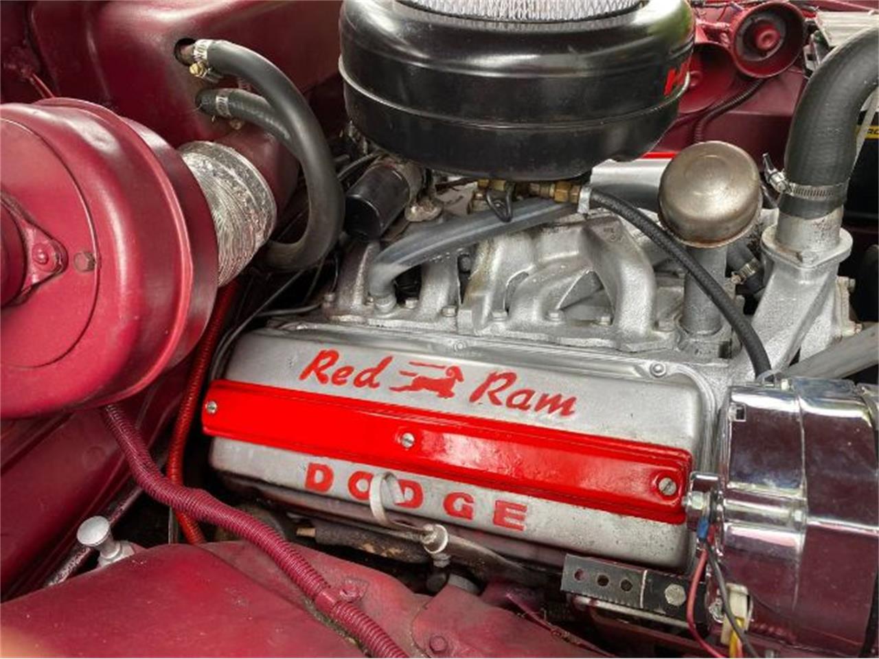 1954 1955 Dodge Coronet Royal 241 270 Red Ram Hemi Engine & Parts - auto  parts - by owner - vehicle automotive sale 