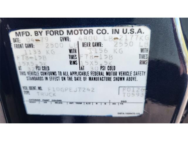 1979 Ford F100 (CC-1768300) for sale in Stanley, Wisconsin