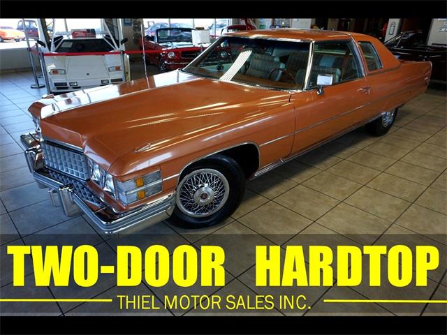 1974 Cadillac Coupe DeVille (CC-1768321) for sale in De Witt, Iowa