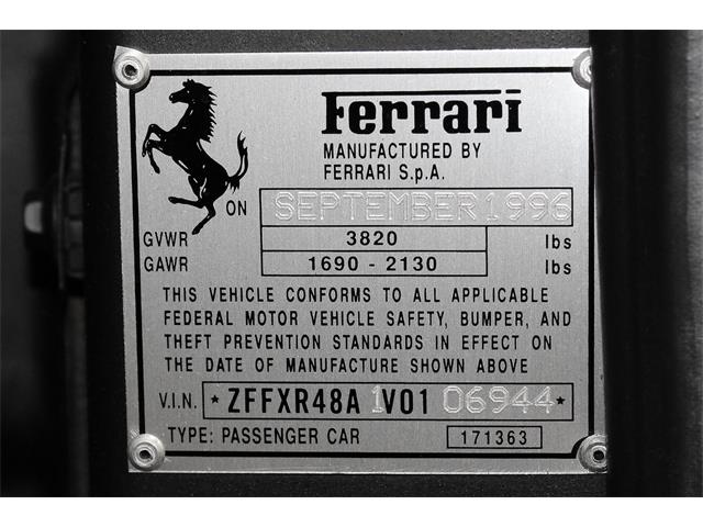 1997 Ferrari 355 (CC-1760973) for sale in San Carlos, California