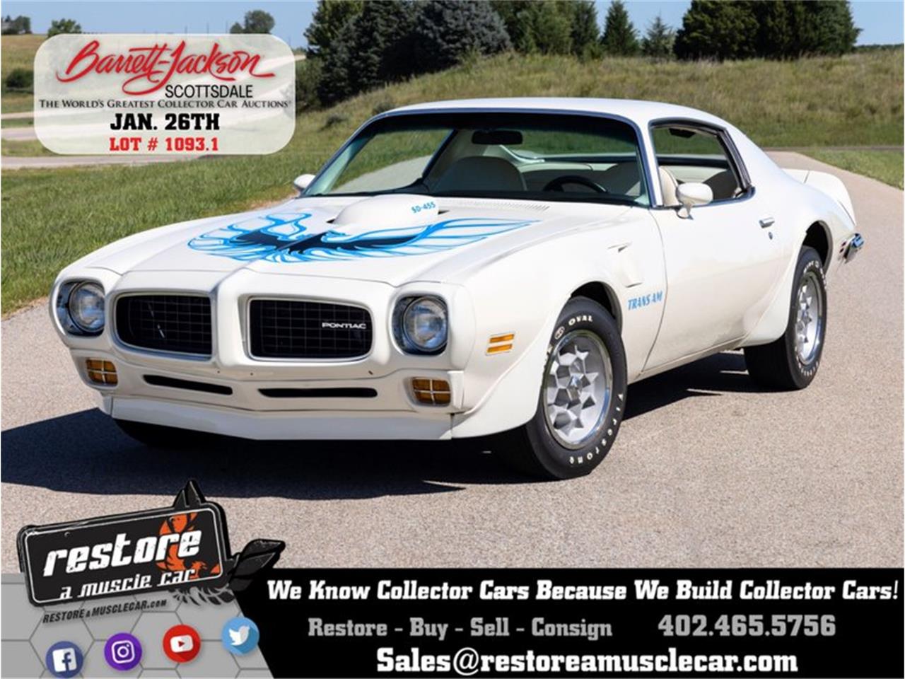 1973 Pontiac Firebird Trans Am for Sale | ClassicCars.com | CC-1760987