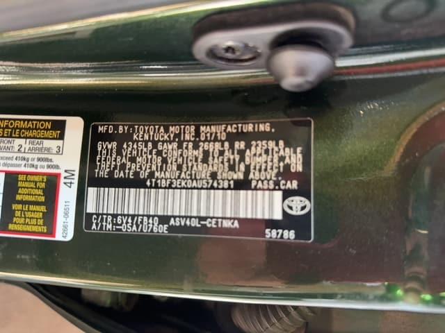 2010 Toyota Camry (CC-1769992) for sale in Reading, Pennsylvania
