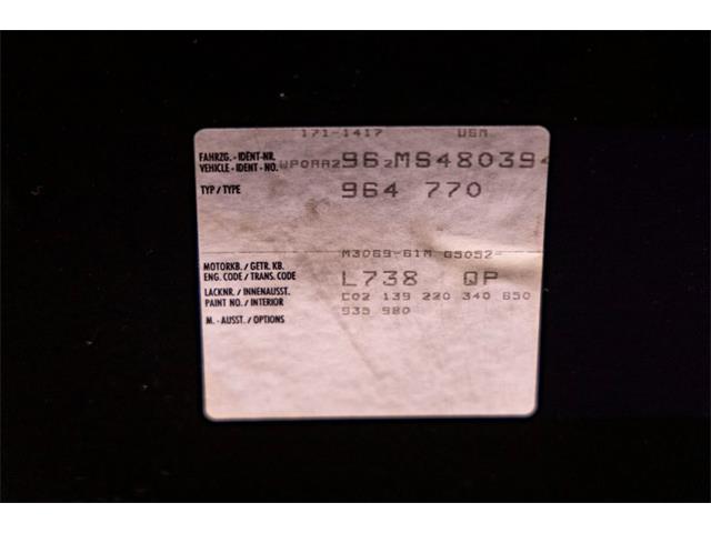 1991 Porsche 911 Turbo (CC-1771036) for sale in Elkhart Lake, Wisconsin