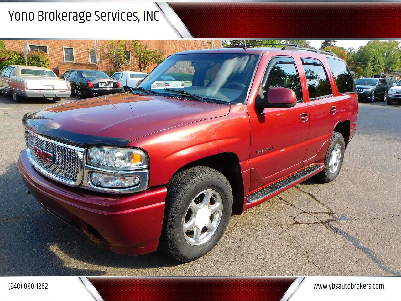 2002 GMC Yukon for Sale CC1771514