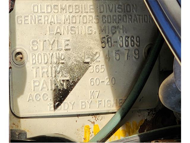1958 Oldsmobile Super 88 (CC-1771769) for sale in hopedale, Massachusetts