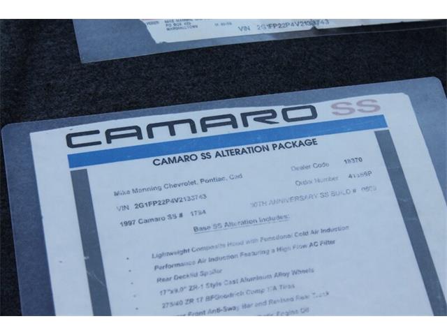 1997 Chevrolet Camaro SS Z28 (CC-1772181) for sale in Fort Wayne, Indiana
