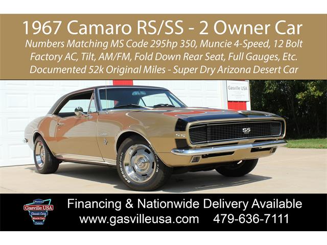 1967 Chevrolet Camaro RS/SS (CC-1773389) for sale in Rogers, Arkansas