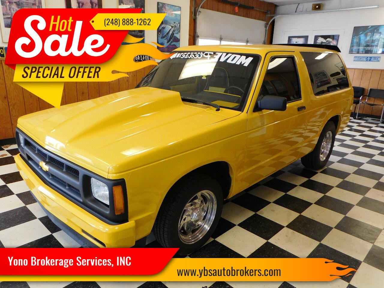 1990 Chevrolet Blazer For Sale Cc 1777352