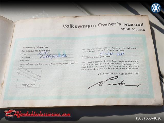 1968 Volkswagen Beetle (CC-1770740) for sale in Gladstone, Oregon