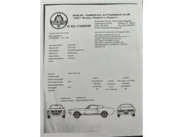 1967 Shelby GT500 (CC-1770800) for sale in Springfield, Ohio